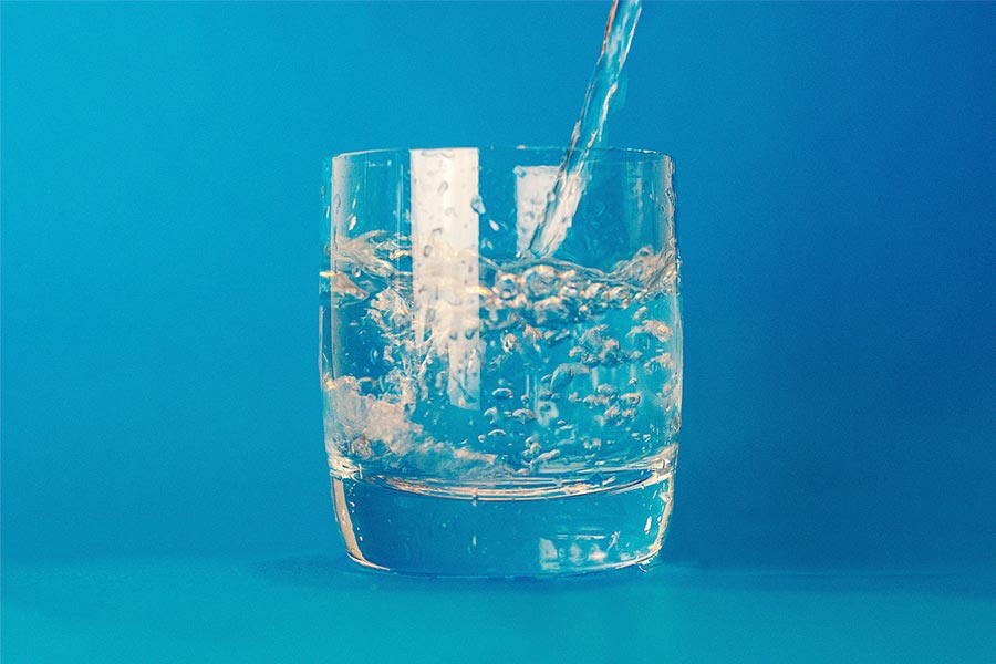 Glaasje water maakt alles beter